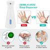 Electric Automatic Soap Dispenser Anti-Slip Sensor Refillable Hand Gel Desktop Dispenser