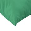 Throw Pillows 4 pcs Green 23.6"x23.6" Fabric