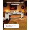 Fireplace TV Stand, Farmhouse Fireplace TV Stand for TVs up to 100 inch
