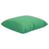 Throw Pillows 4 pcs Green 23.6"x23.6" Fabric