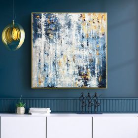 Texture Hand Painted Oil Painting Abstract On Canvas Wall Art Colorful Acrylic Painting Modern Landscape Picture Wall Art For Living Room Bedroom Home (Style: 01, size: 140x140cm)