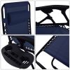 Outdoor Folding Zero Gravity Reclining Lounge Chair